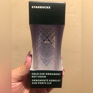 New Starbucks cup keychain